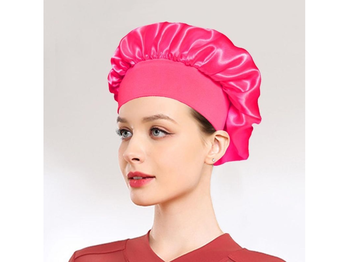 Gorro De Seda Con Capucha Para Dormir, Ideal Para Cabello Rizado, Para Mujer, Talla Única, Invierno Y Otoño.