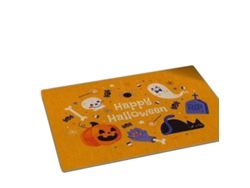 VYLARA Tapete Halloween Divertido espero Que Tenha Trazido Espíritos Entrada Antiderrapante