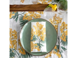 Set de 6 Servilletas Flores Amarillas HOUSE ART