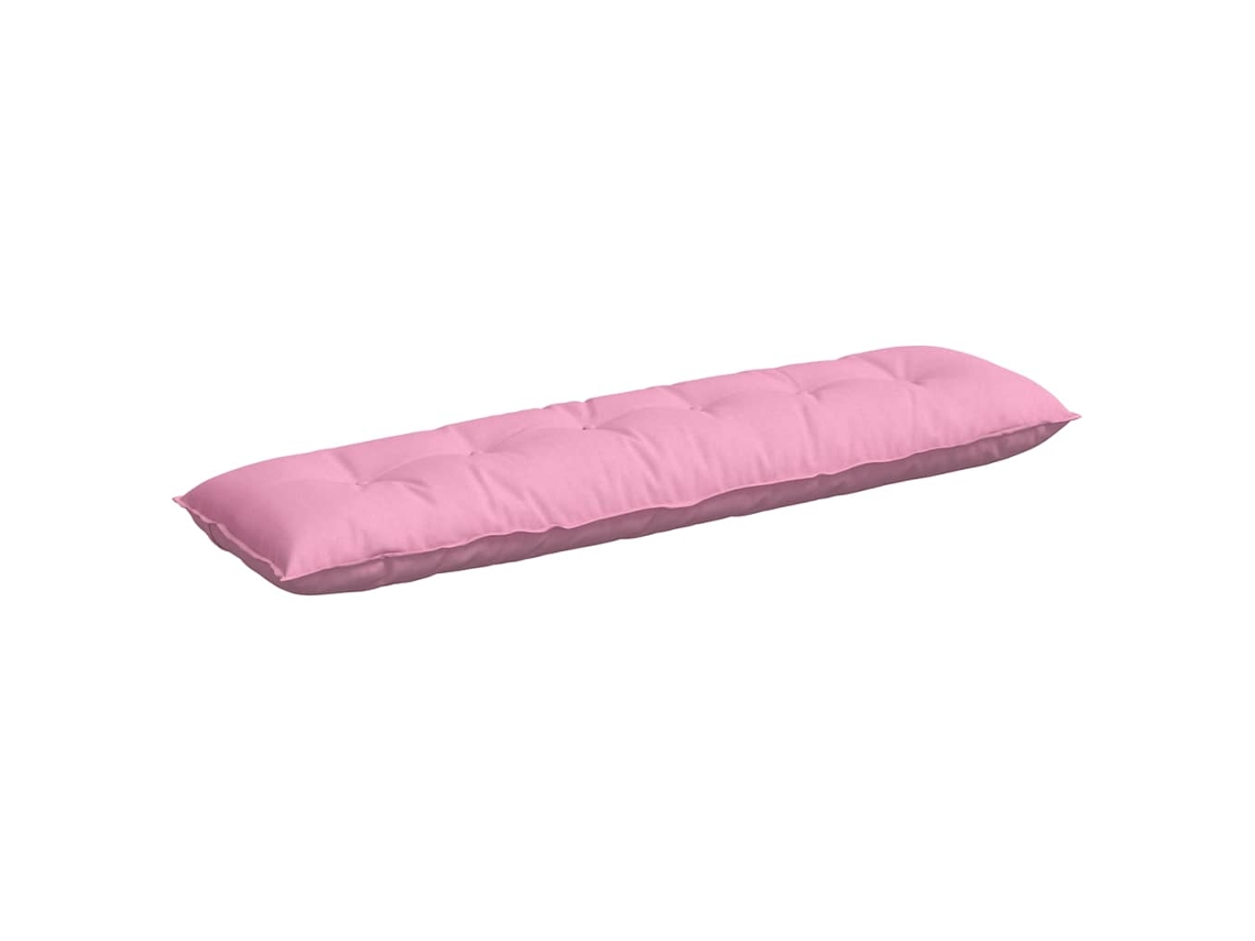 Cojín De Espalda Rosa 180 X 19 X 50 Cm Tela