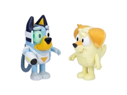 Pack de 2 Figuras Sorpresa Blaster Bluey y Disfraz de Chucky 6,35 cm 17652 Famosap25