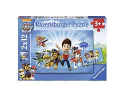 Conjunto de Puzzles RAVENSBURGUER Ryder y la Patrulla Canina (24 Piezas)