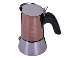 Cafetera Italiana BIALETTI New Venus 2 Tazas Cobre Acero Inoxidable 100 ml
