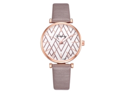 Vitrina De Madera Para Relojes Con 2 Compartimentos Y Ventana Transparente (roja)