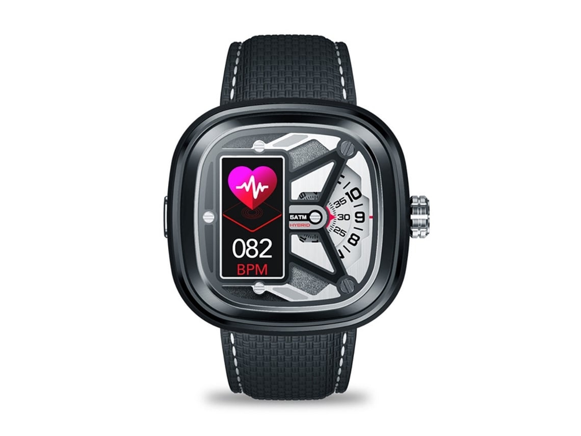 Relojes inteligentes All'Acqua Resistance 50M Monitoraggio Della Salute Nero YEMAESRE