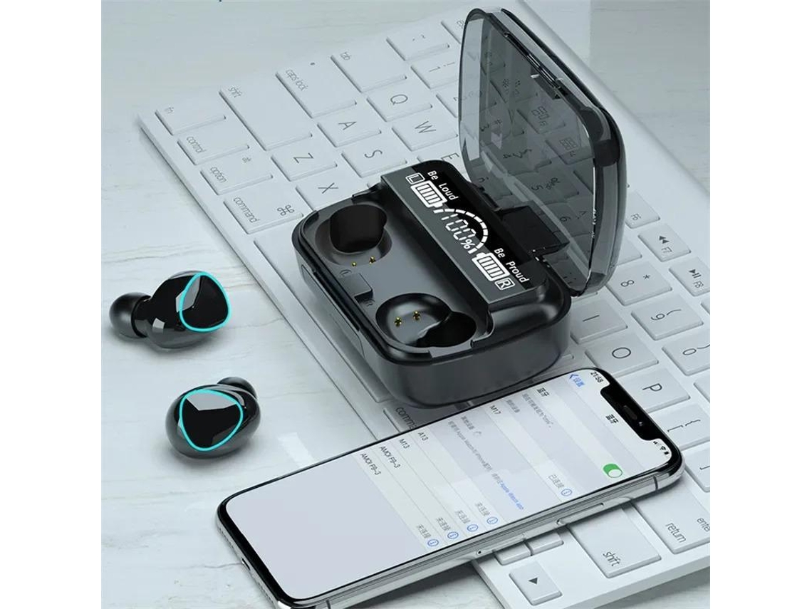 Auriculares Estéreo Inalámbricos Bluetooth Hifi Con Pantalla, Auriculares Gaming Impermeables Con Micrófono.