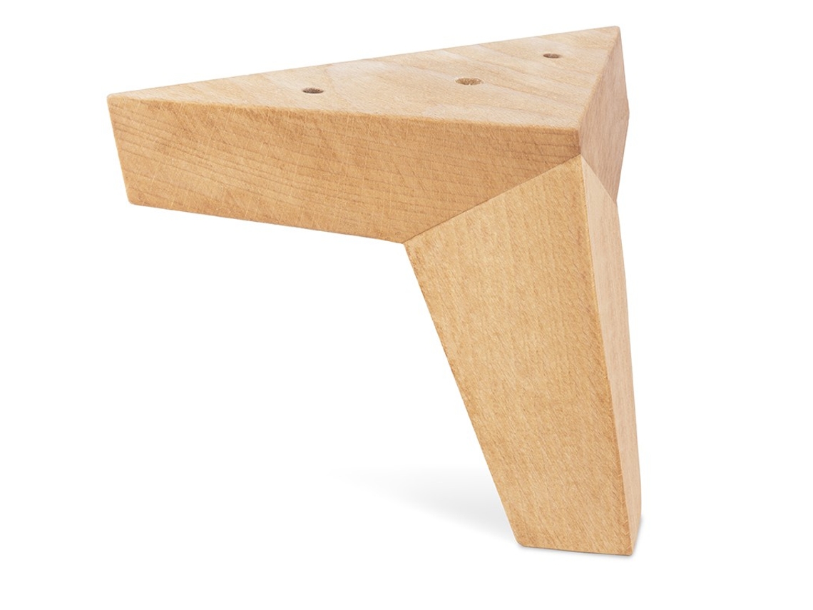 Pata Madera Eliseo H100-H130 Roble Altura H130 Q&Q