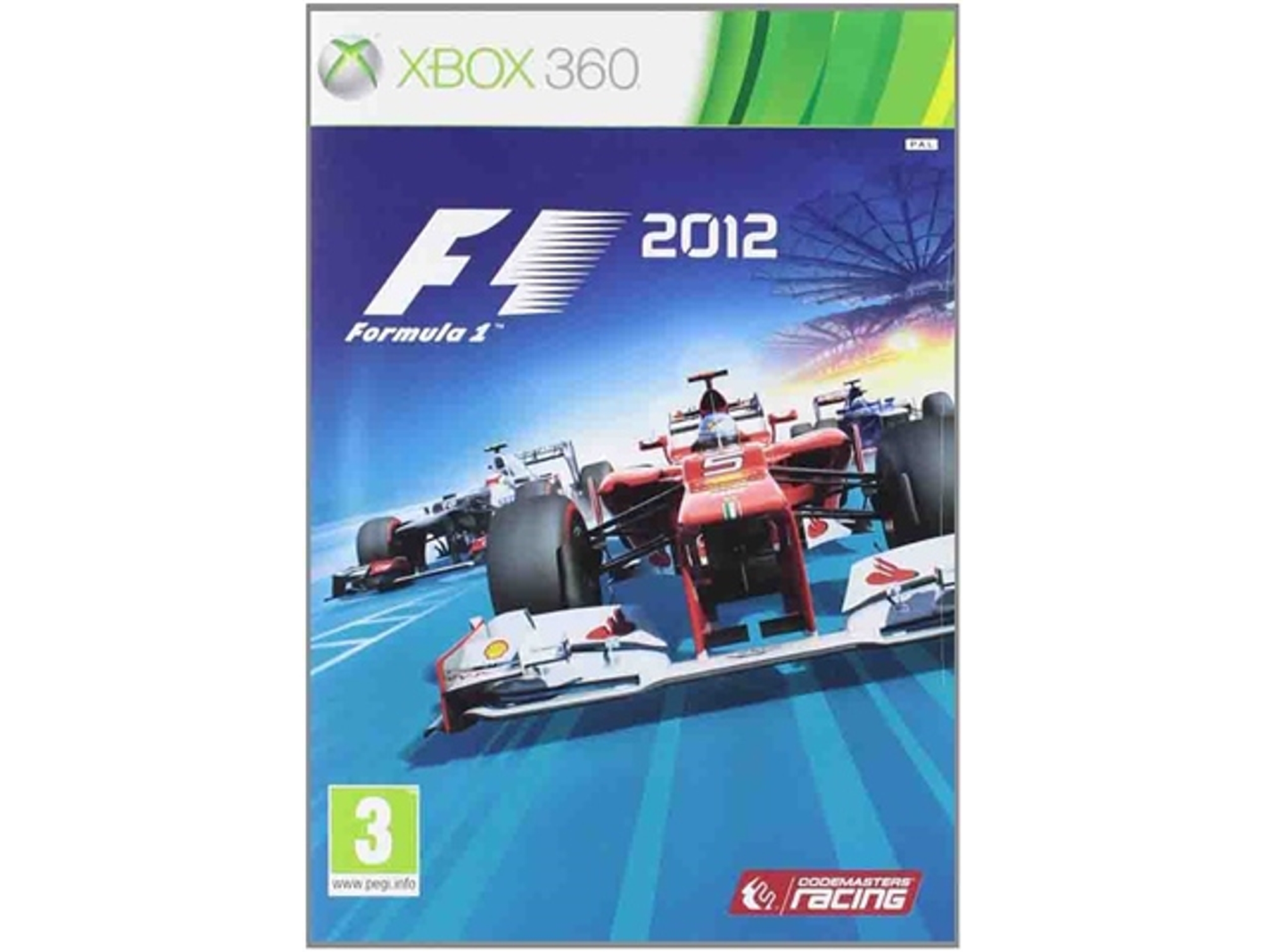 Juego Xbox 360 Formula 1 2012
