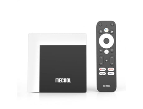 Box Smart Tv MECOOL Km7 Plus 2GB RAM 16GB ROM S905y4 64 bits Quad-core Android 11 Wifi Bluetooth Negro Enchufe de la UE