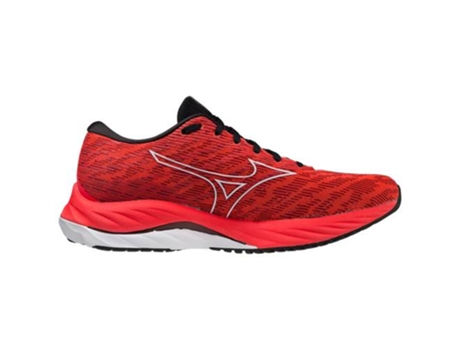 Zapatos MIZUNO Wave Rider 26 Fibras Sintéticas (44.5 - Rojo)