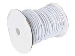 Cuerda Elástica Elástica Blanca De 4 Mm Y 5 Atar -