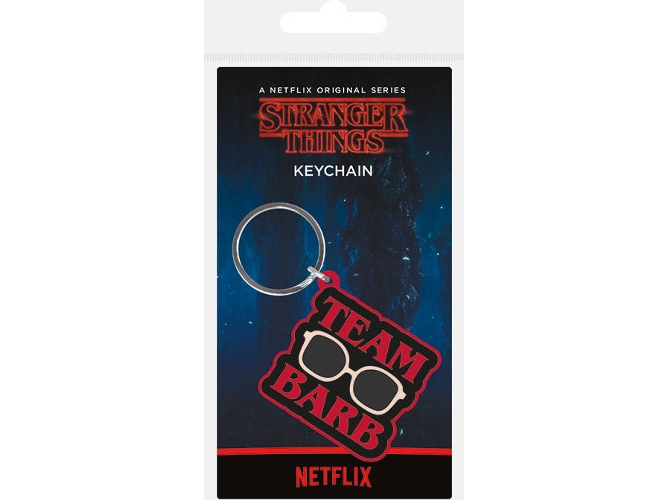 STRANGER THINGS - RUBBER KEYCHAIN TEAM B