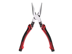 Pinza De Corte Lateral Con Punta Fina, Acero Cromo-vanadio, 210 Mm, 3 Velocidades, Con Pelado.