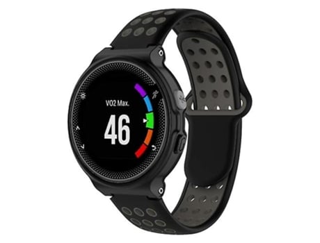 Correa Smartwatch Para Garmin Forerunner 220 / Approach S5 / S20 Negro Gris VENISYMLIS