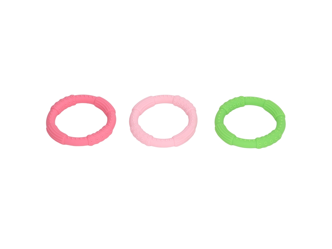 Pulseras De Silicona Suave Para La Dentición Del Bebé, Anillo Para Aliviar Las Encías, Juguete Tipo 2