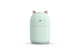 Humidificador Portátil 300ml Neblina Fría Luz Nocturna Yizhood Verde