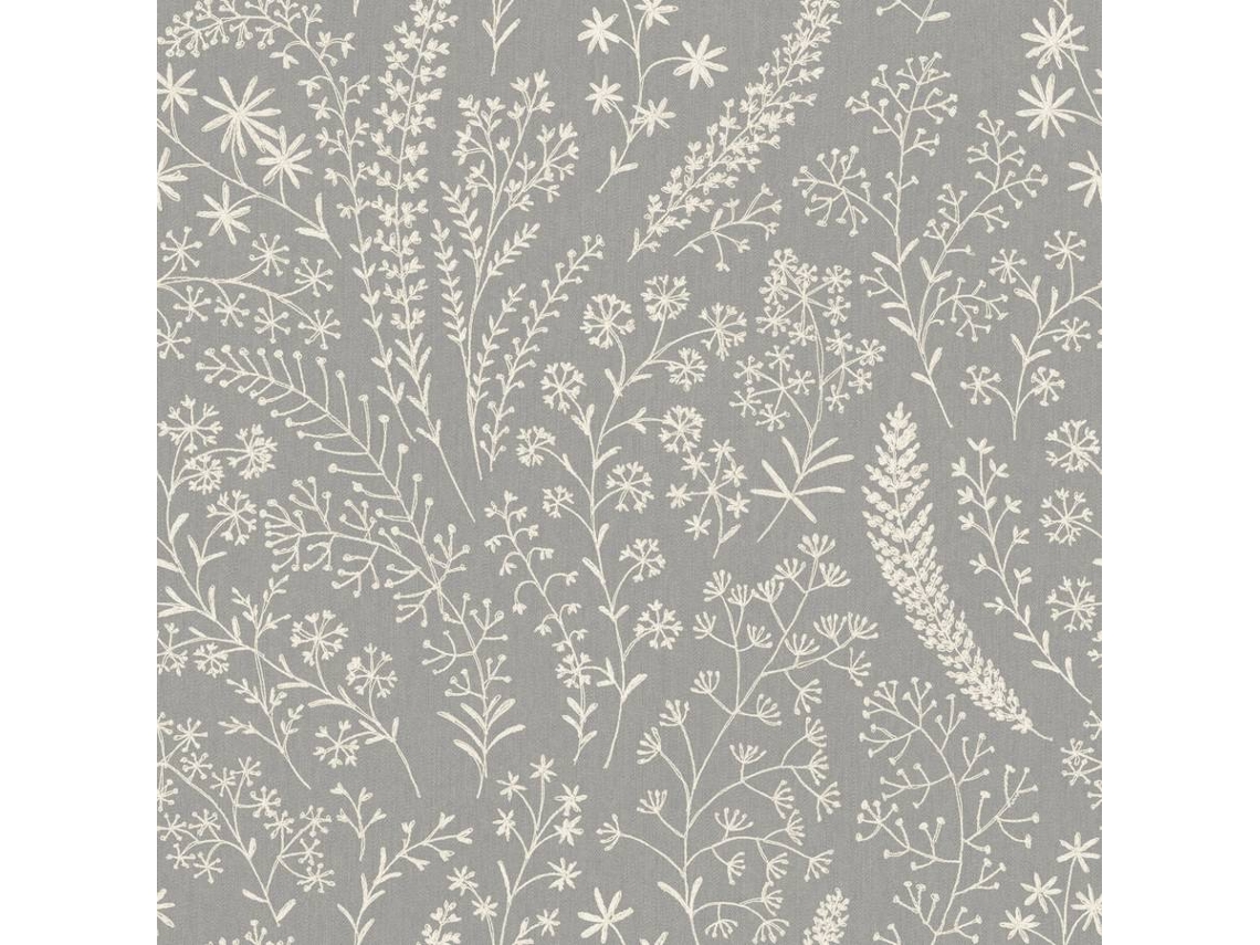 Papel de Pared GRANDECO Asperia-A5870 (Papel - Gris - 0,53 x 10,05 cm)