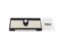 Lámpara de pared con sensor solar, 3 modos de iluminación, sensor de movimiento, inducción del cuerpo humano, impermeable, para montaje en pared