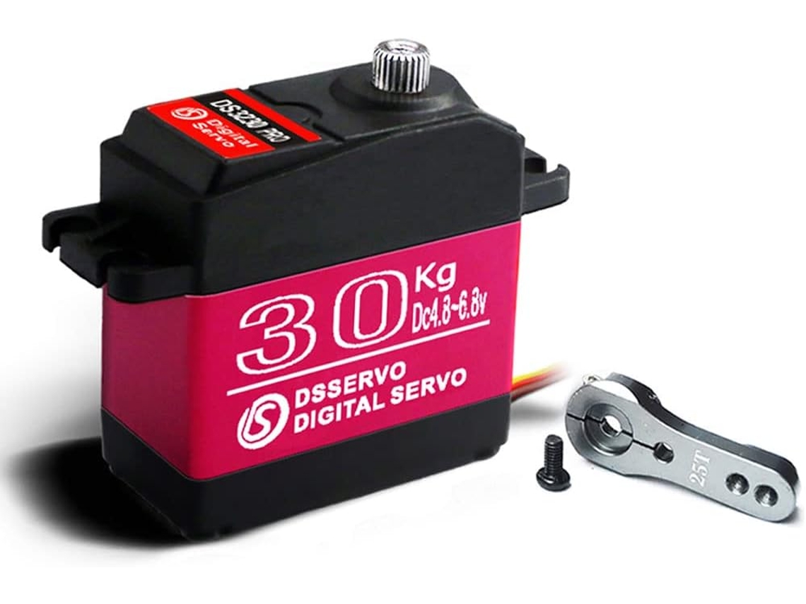 Pieza para Teledirigidos DS3230 PRO 6V 30KG Servomotor digital con levas de 25T