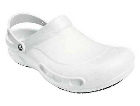 Zuecos CROCS Bistro Hombre (46-47 - Blanco)