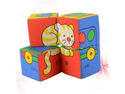 Rompecabezas De Bloques De Animales Para Bebés, Juguete Educativo, Juego De Bloques De Aprendizaje