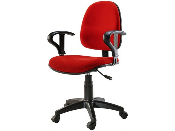 Silla de Escritorio Operativa TECHLY ICA-CT MC04RE Rojo