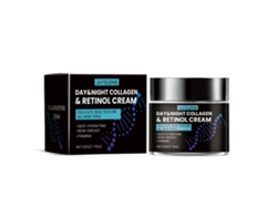 Crema de colágeno para hombres con efectos hidratantes y antienvejecimiento.