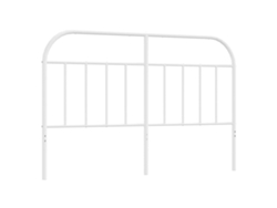 Cabecero VIDAXL Blanco Acero (135 cm)