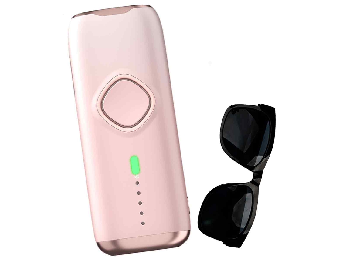 Depilación láser para mujeres y hombres, IPL indolora con sistema de enfriamiento por hielo para uso doméstico en axilas, piernas, brazos y línea del bikini.