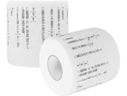Rollos Papel Higiénico Divertidos Fáciles Transportar Fórmulas Matemáticas Paquete 2 Práctico Diseños