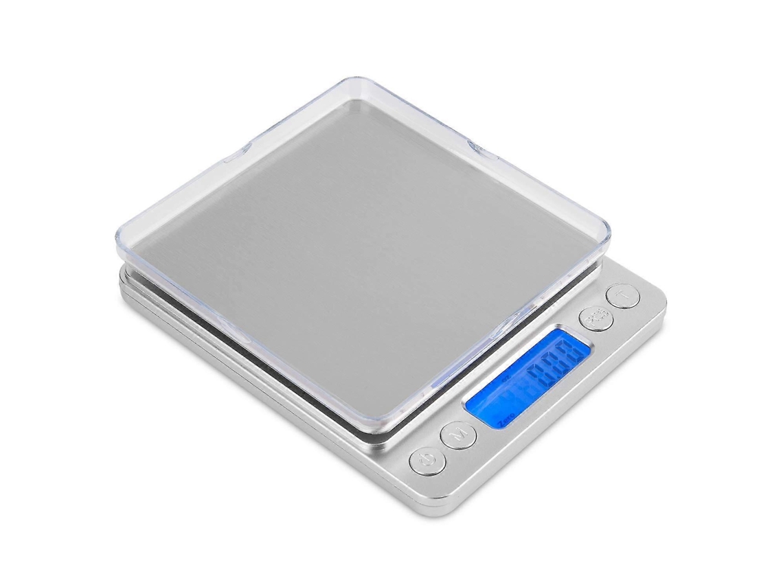 Balanzas De Cocina 3000g X 0.1g/0.01oz Con Pantalla Lcd Plataforma De Acero Inoxidable Para Café Comida Cocina Horneado Peso