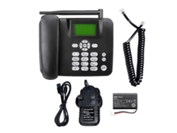 Teléfono inalámbrico Fijo GSM 2G con antena, SMS y alarma para el hogar, la oficina o el hotel.