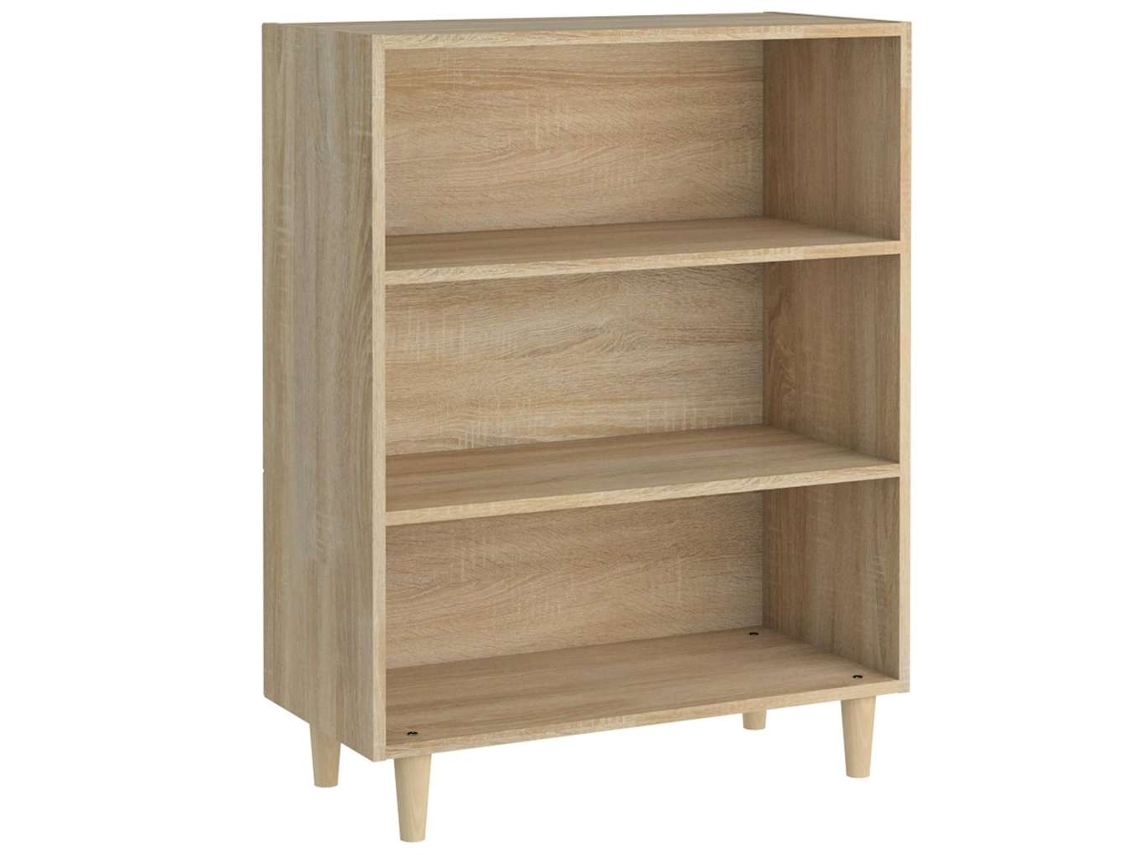 Aparador de roble Sonoma MAISON EXCLUSIVE 69,5x32,5x90 cm en madera procesada