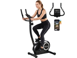 Bicicleta Estática Resistencia Magnética Sensor Frecuencia Cardíaca Soporte