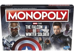 Juego de Mesa HASBRO Monopoly: Falcon Y El Soldado De Invierno De Marvel Studios (Edad Minima: 14 años - Nível Dificuldade: Intermédio)