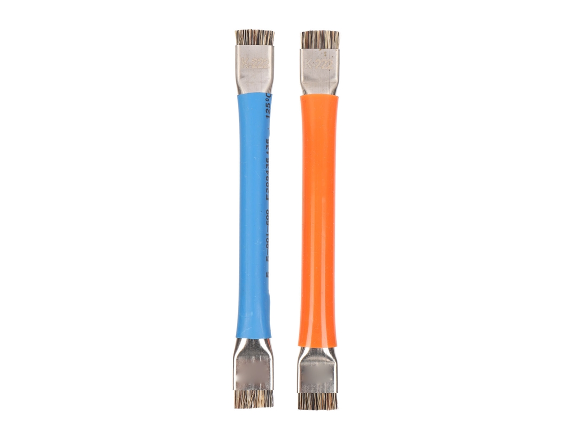 2 Cepillos De Limpieza Antiestáticos Para Placas Base Y Circuitos Integrados De Teléfonos Móviles Con Dos Puntas Rígidas.
