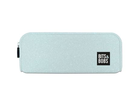 Estuche Escolar Grafoplas Bits & Bobs 2023 Silicone Azul Glitter 37547288