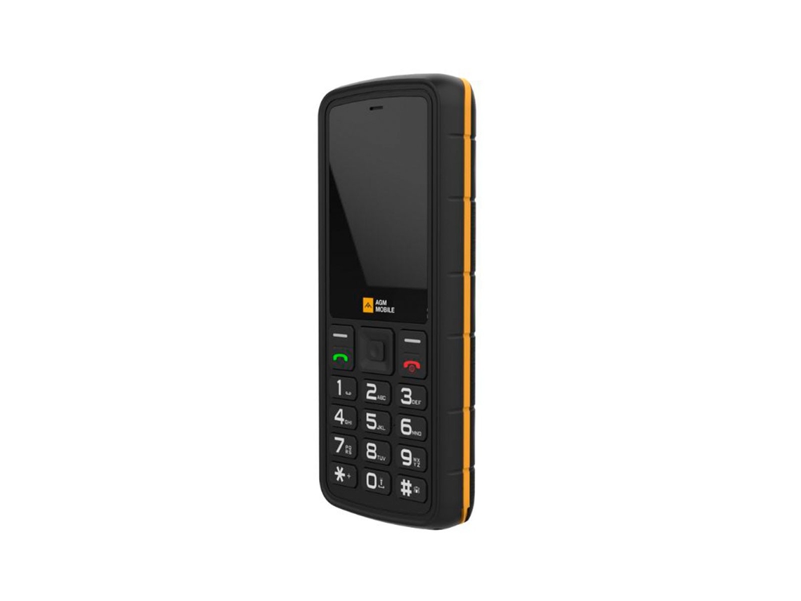 Teléfono Móvil AGM M9 4G Dual Sim Negro/Naranja
