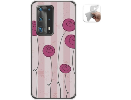 Carcasa Huawei P40 Pro TUMUNDOSMARTPHONE Flores Vintage Multicolor