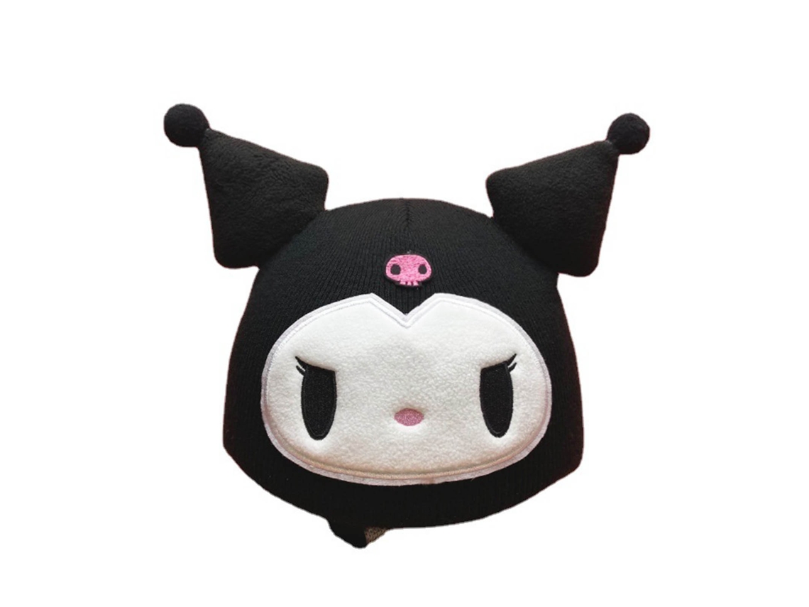 Cubre Casco De Lana Tejido A Mano Con Diseño De Niña Animada Para Esquí Y Parapente, Decoración Adorable
