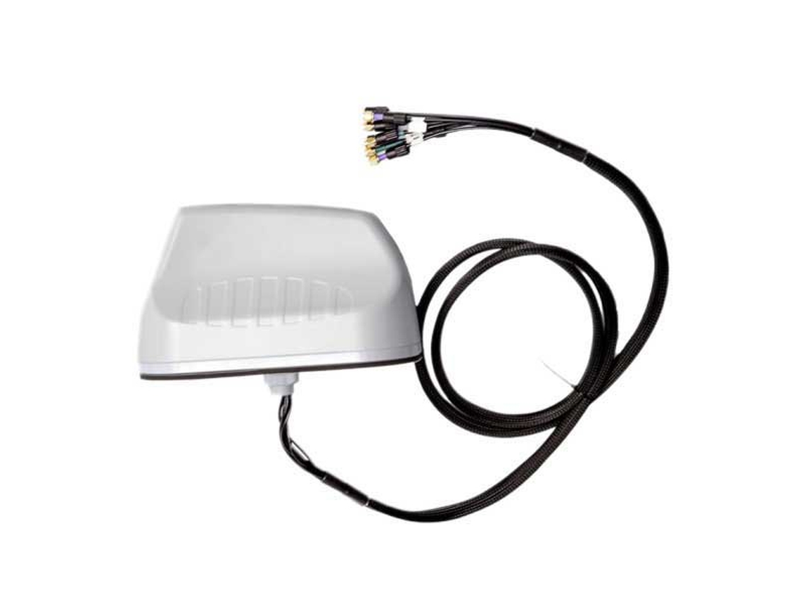 4X Lte/5G 410-3800 Gps 7 em 1 Alto Atuação Apesar de Antena Prateadopoynting