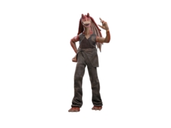 Figura de Jar Jar Binks de Star Wars: La amenaza fantasma (MMS807) de Hot Toys