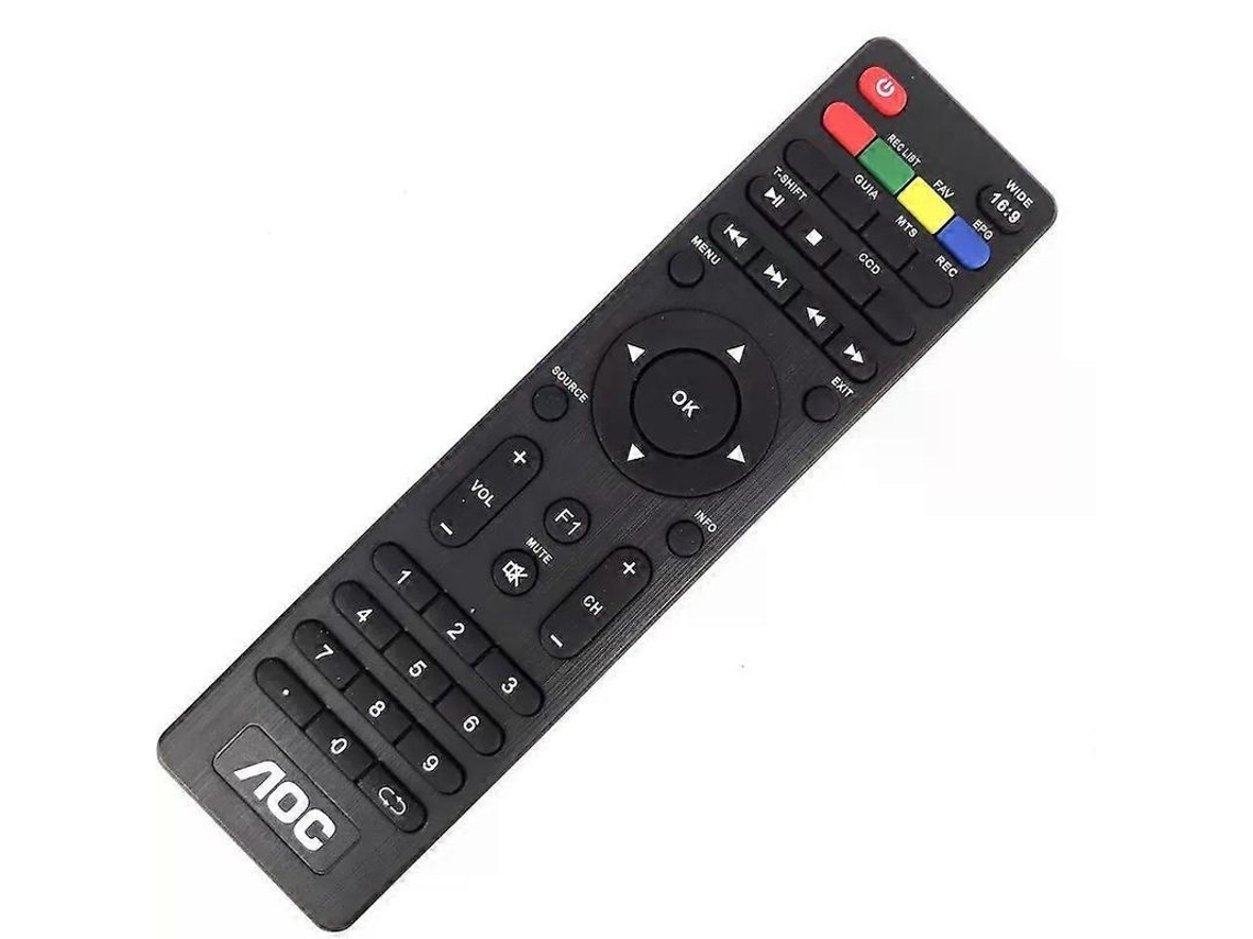 Mando A Distancia Universal Original Para Televisores Inteligentes Lcd Led Aoc - Nuevo