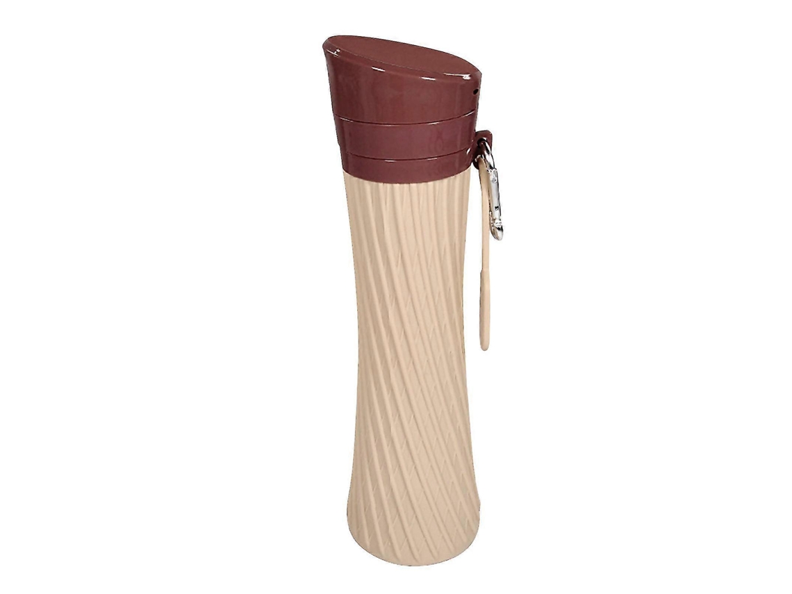 Vaso de agua plegable 2 en 1 Rosewell, vaso deportivo portátil para estudiantes