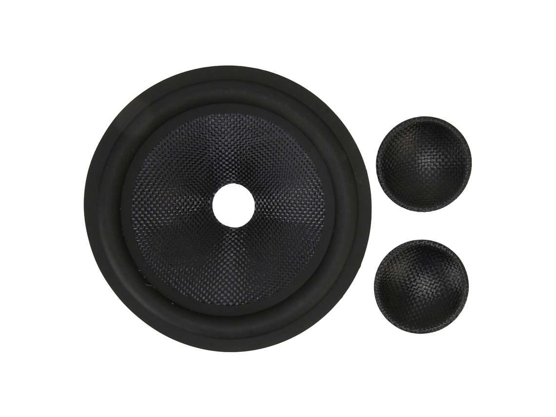 Papel Para Cono De Altavoz De 1 Pulgada De Diámetro Interior, Borde De Goma Para Subwoofer, Papel Para Cono De Altavoz