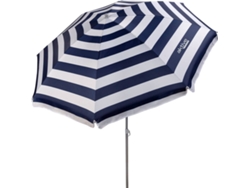 Sombrilla de Playa AKTIVE Protección UV50  (Azul - Oxford - 180x180x185 cm)