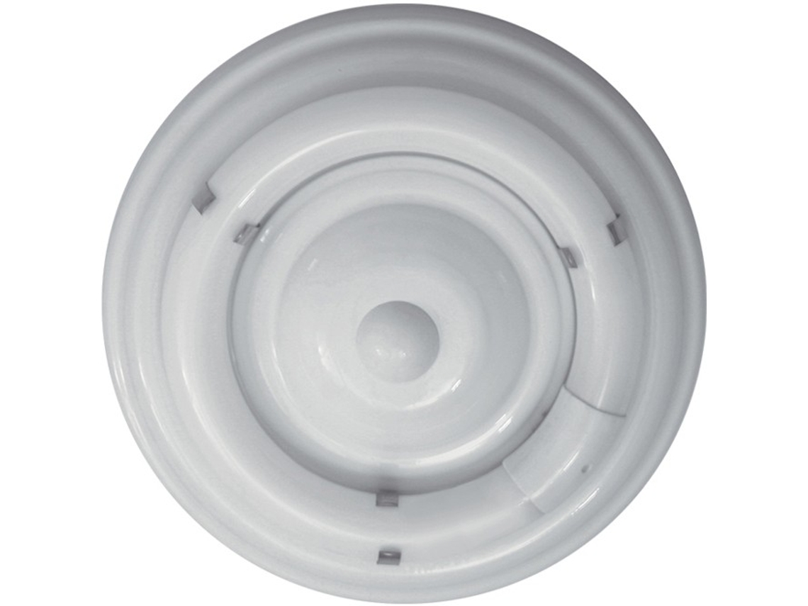 Plafón Circe Redondo 1Xg10Q T9 Circ. Alt.9Xd.28Cm Blanco Ref:Cir22 Chbr FERRIMEX
