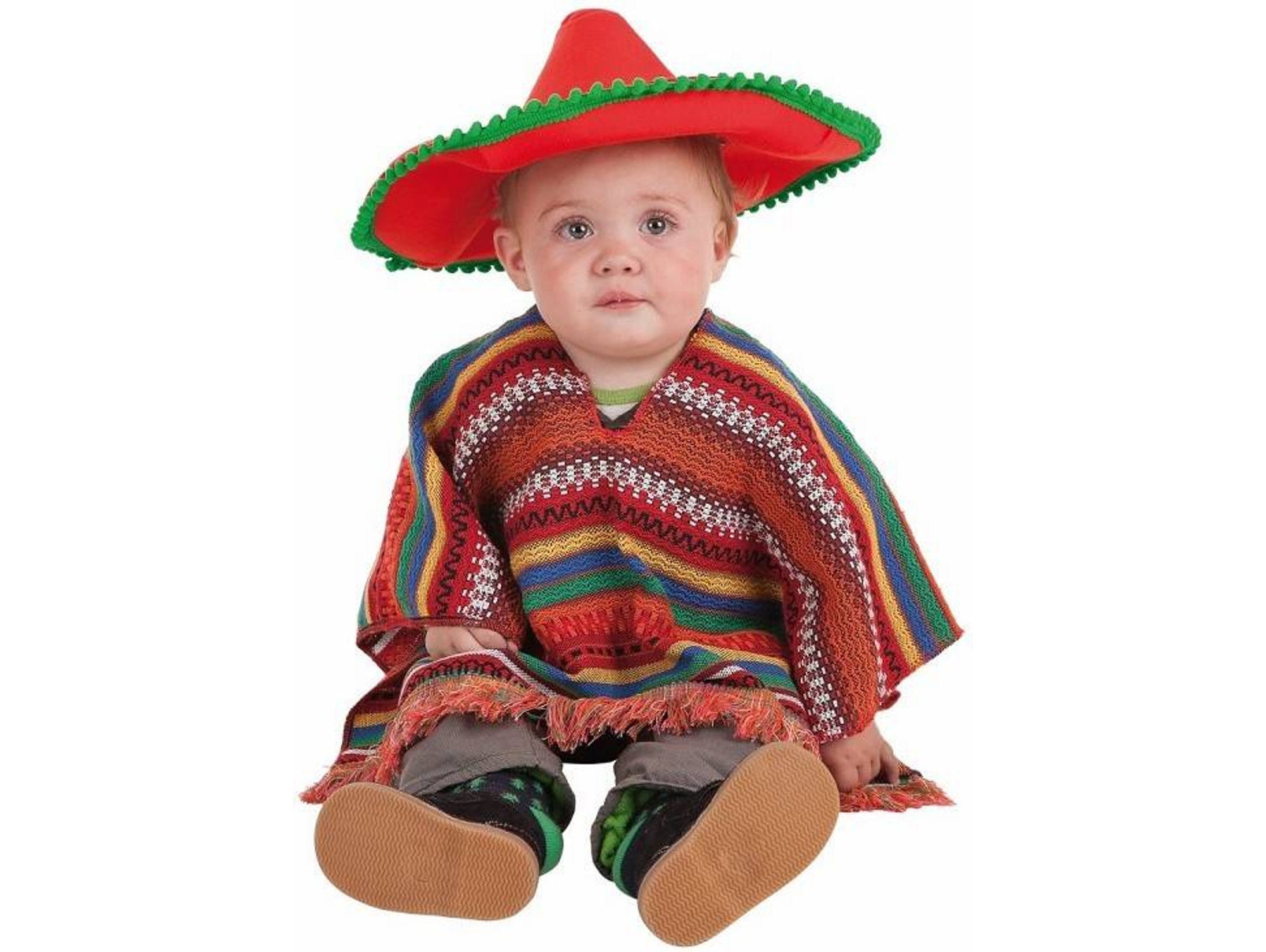 Disfraz de Bebé TOPDISFARCES Mexicano (Tam: 6-12 Meses)