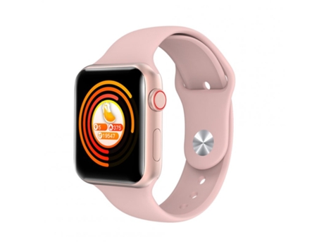 Smartwatch Monitor de temperatura V10 Fitness Rastreador de actividad a prueba de agua Monitor de frecuencia cardíaca Rosa