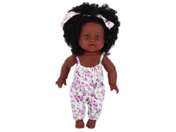Muñeca Bebé De Vinilo Con Mameluco Morado Lavanda Y Ropa, Juguete De Baño.